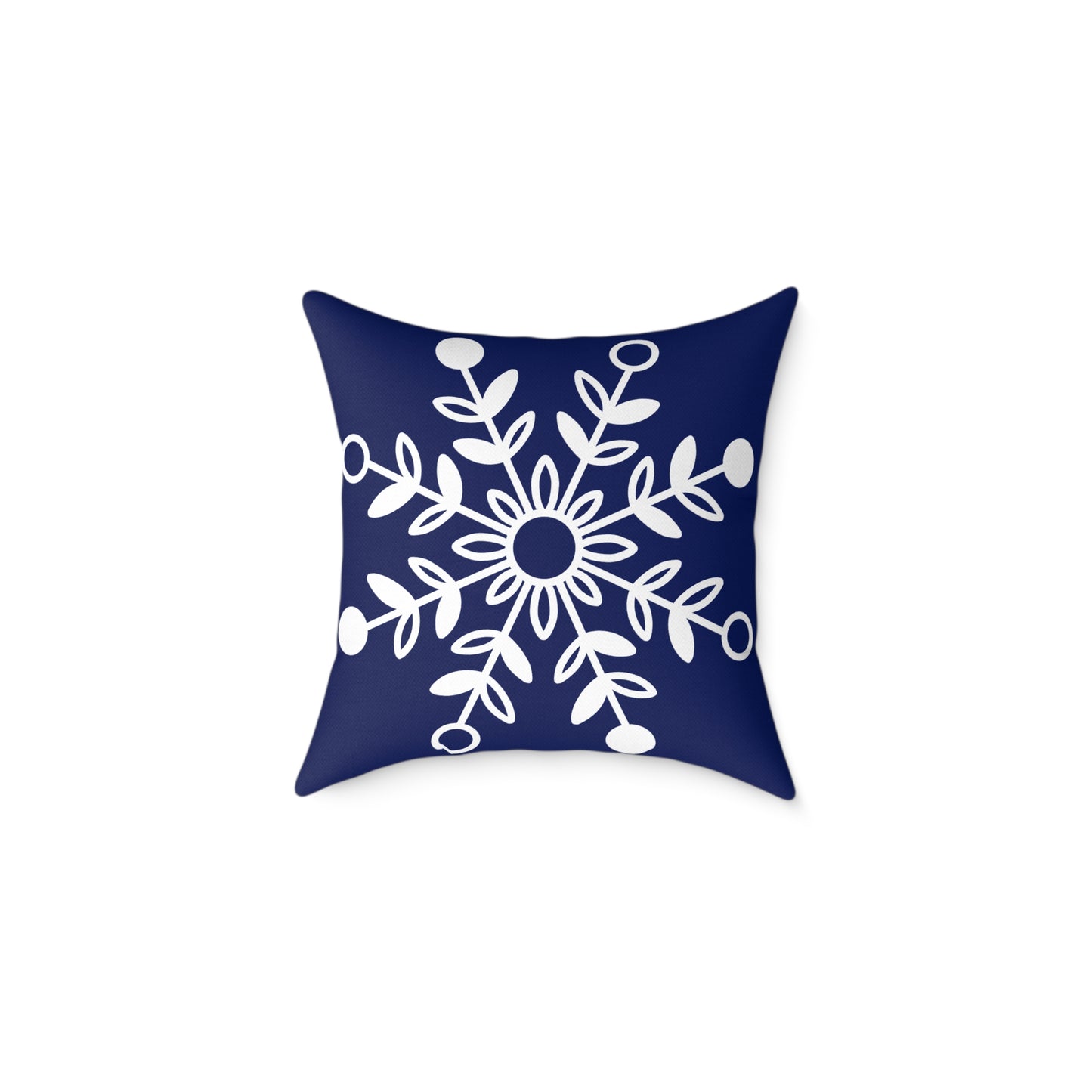 Cozy Winter Charm Square Pillow