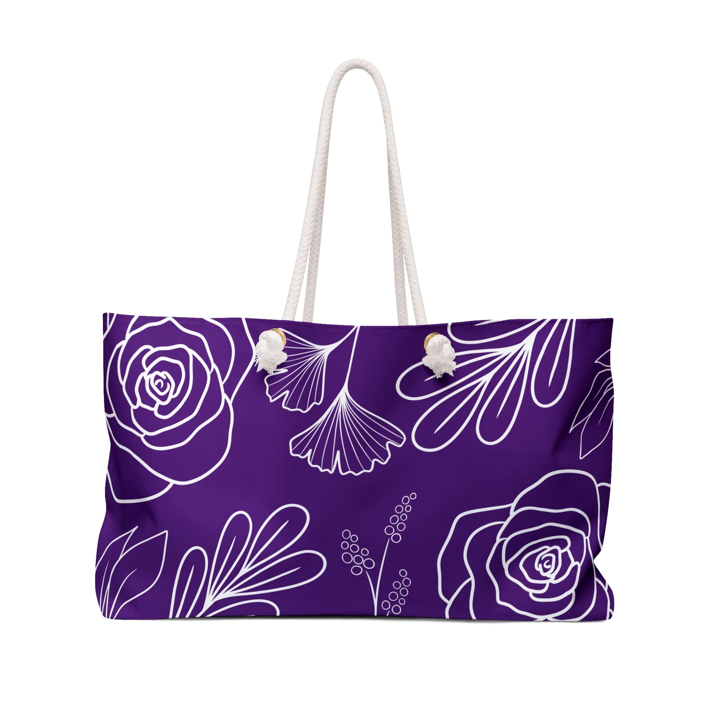 Amethyst Bloom Weekender Tote Bag