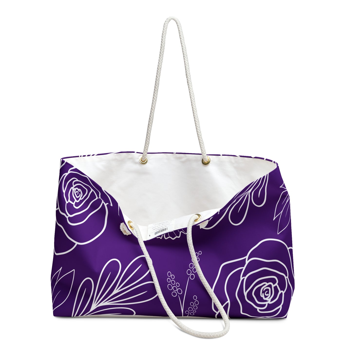 Amethyst Bloom Weekender Tote Bag