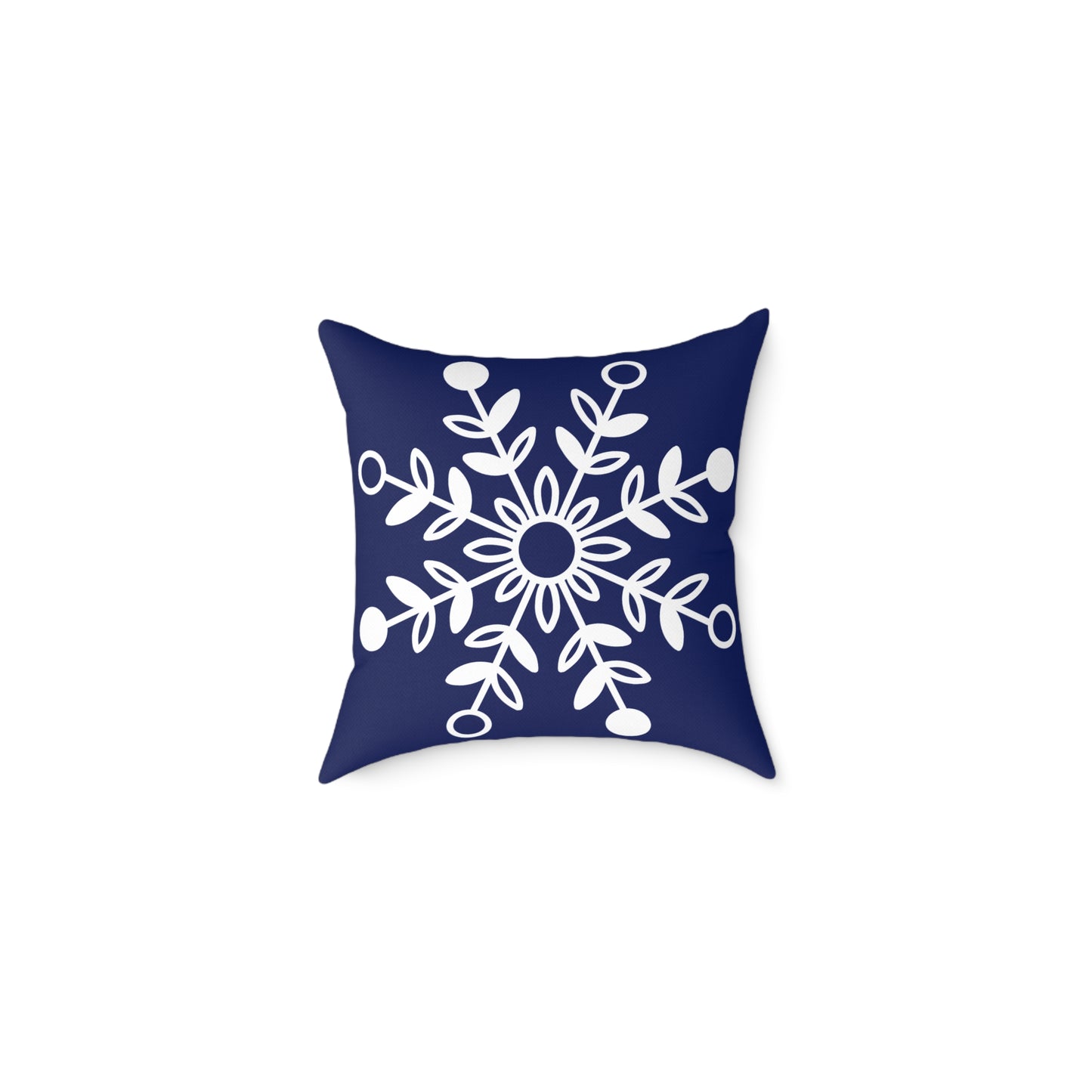 Cozy Winter Charm Square Pillow