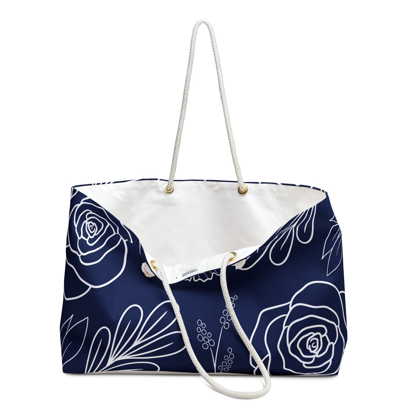 Midnight Bloom Weekender Tote Bag