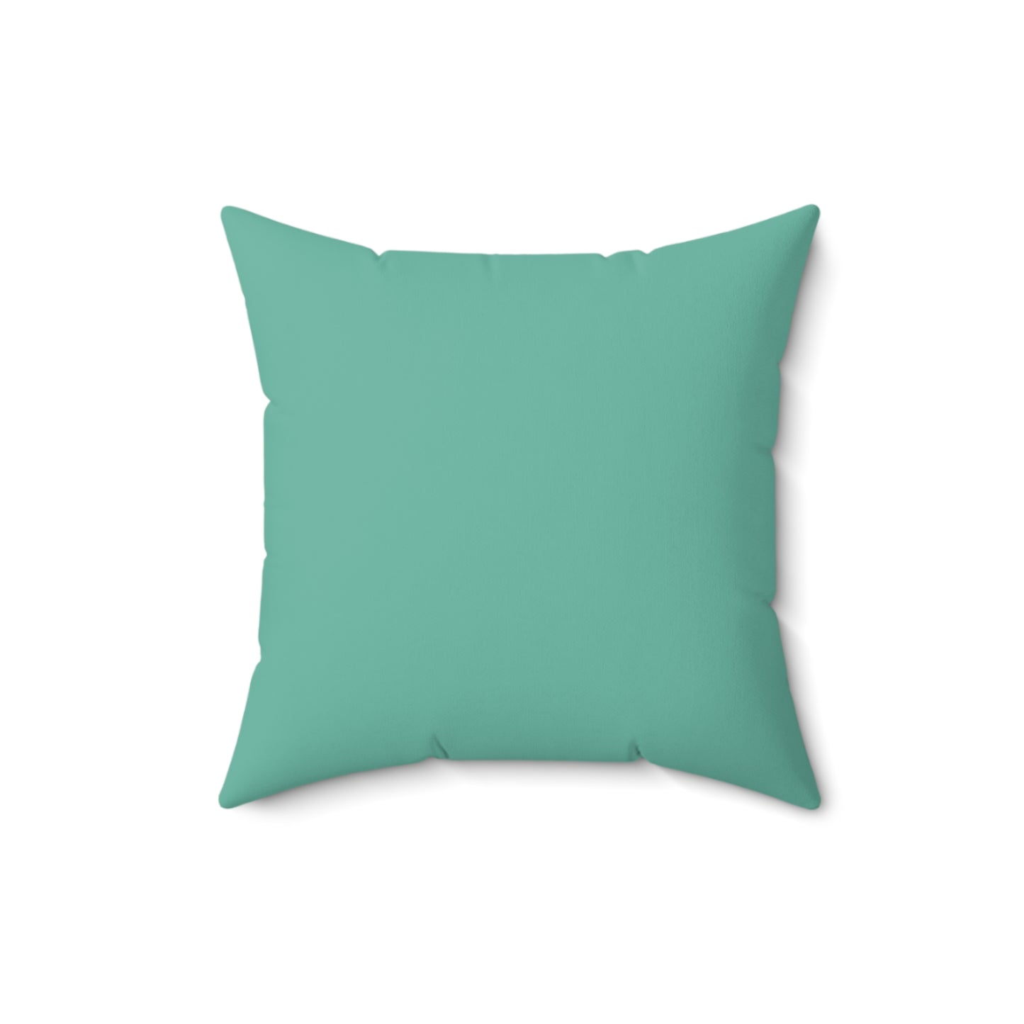 'Find Your Calm' Decorative Pillow — Teal Inspirational Throw Pillow
